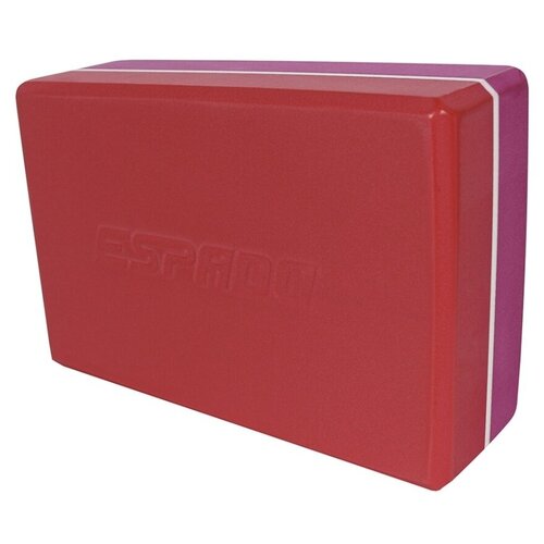 Блок для йоги/Опорный для фитнеса (22,5х15х7,8см)