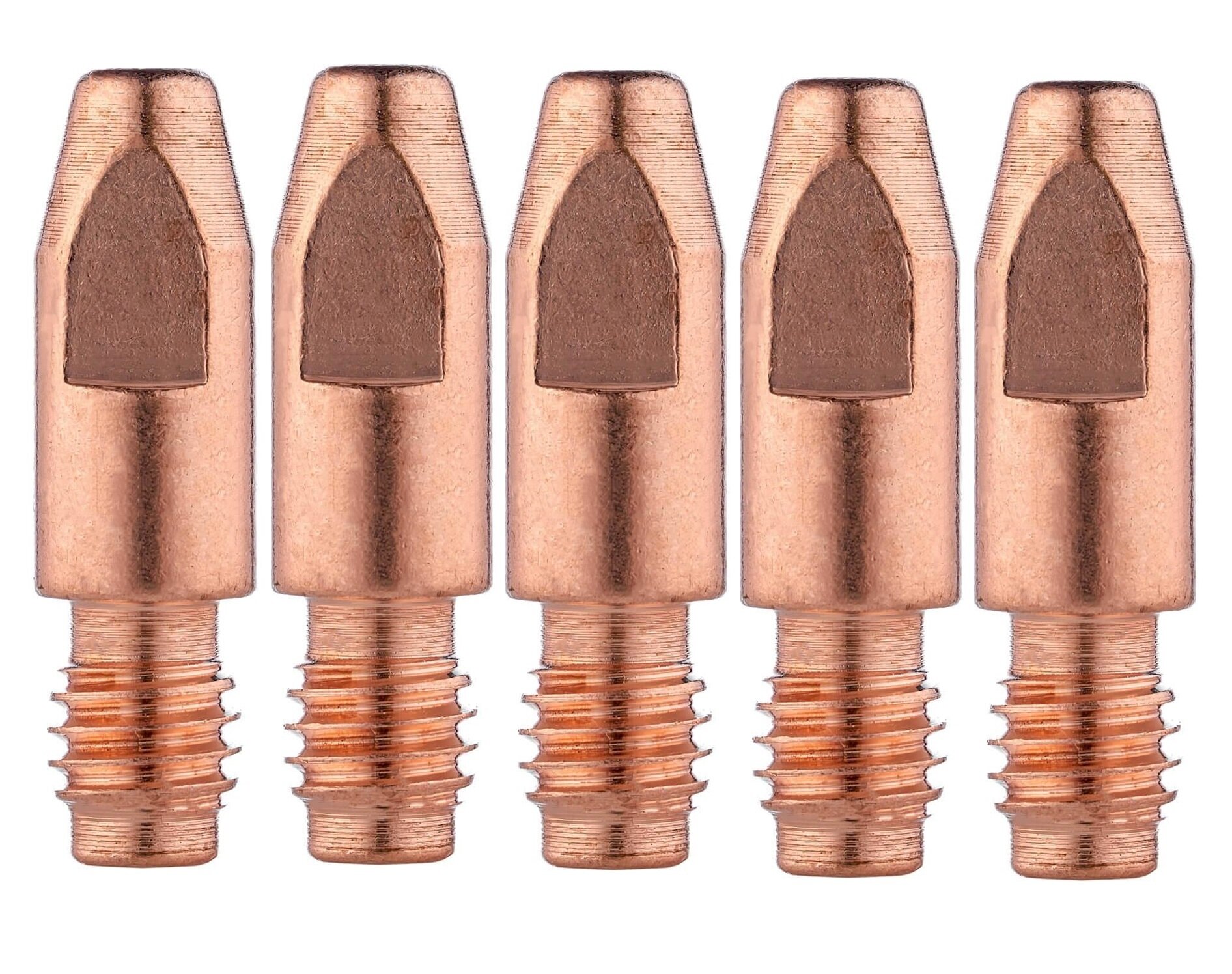 Токовый наконечник для полуавтомата MIG М6х28х0,8мм (AL) 5шт.
