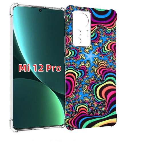 Чехол MyPads щупальца иллюзия для Xiaomi 12S Pro задняя-панель-накладка-бампер