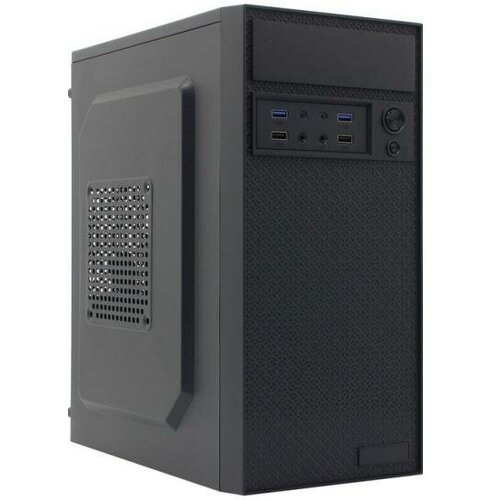 exegate ex291274rus корпус minitower exegate baa 109u2 aaa450 matx aaa450 8см 2 usb 2 usb3 0 аудио черный Корпус Exegate BAA-109U2-AAA450 черный (EX291274RUS)