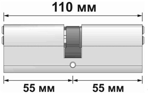 Цилиндровый механизм Apecs SM-110-NI - фотография № 4