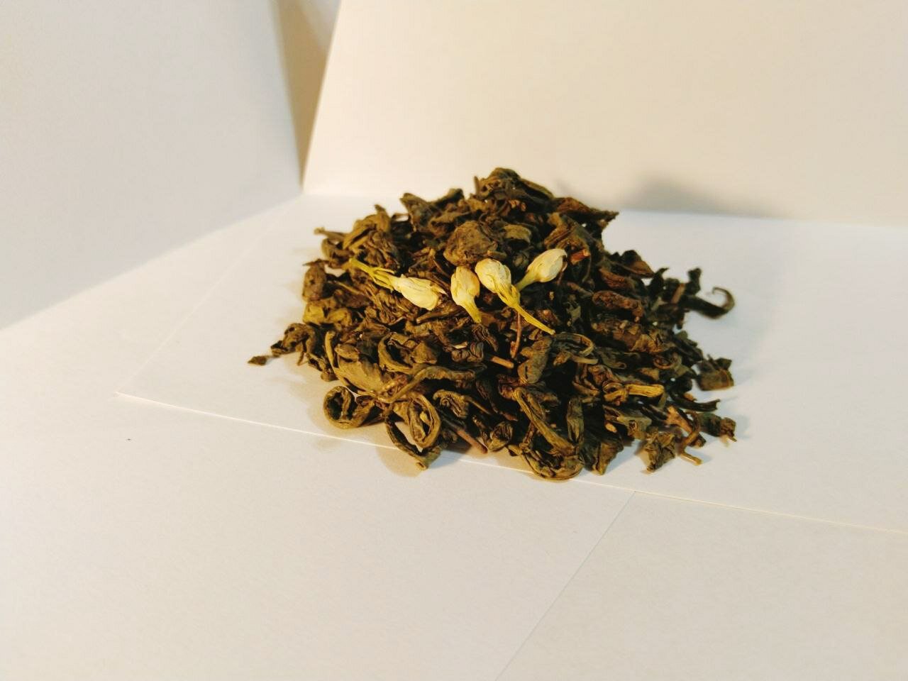 Зелёный чай "Китайский жасмин", для тонуса, 100г - фотография № 2