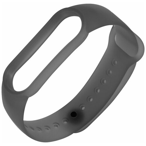 Aксессуар Ремешок Red Line для Xiaomi Mi Band 5 Silicone Transparent-Black УТ000022690