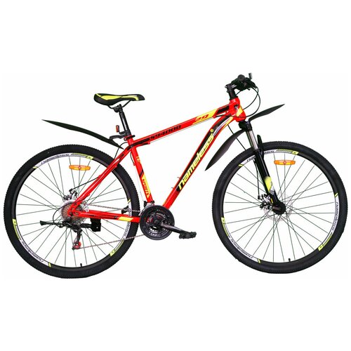 Велосипед 29 Nameless S9400D, серый/красный