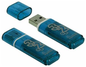 USB Flash Drive 32Gb - SmartBuy Glossy Blue SB32GBGS-B