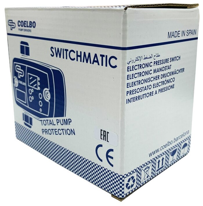 Автоматика COELBO "Switchmatic 3A" для однофазных насосов - фотография № 2