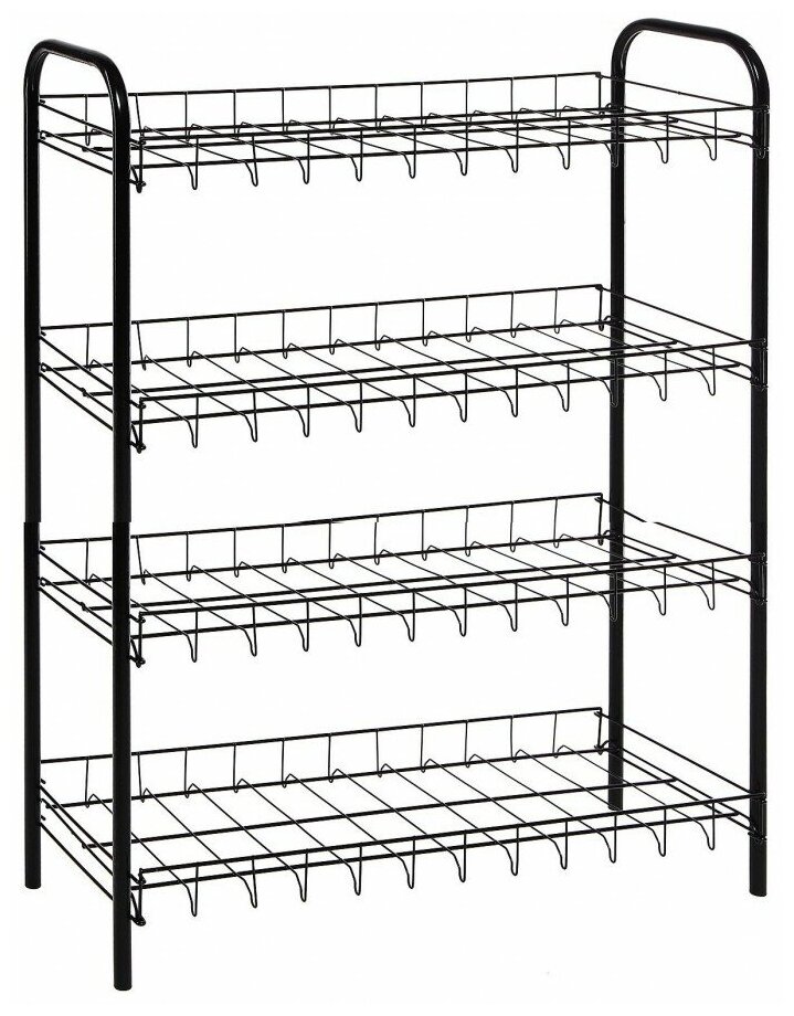 Подставка для обуви 4-х уровневая Metaltex 64х26х80 см МТ-36.55.04-038