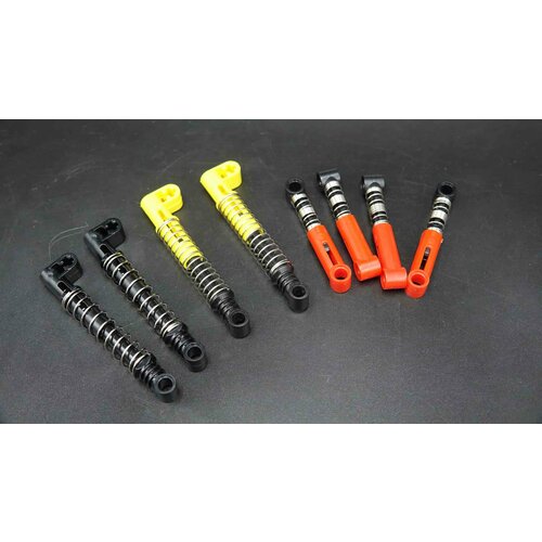 Набор амортизаторов Technic Absorbers 3 вида (8 штук) stossdampfer new suspension ride shock absorber rear strut assembly fit audi r8 v8 v10 420512019ak 420512020ak