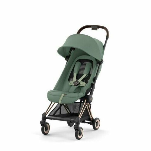 Коляска прогулочная Cybex Coya Leaf green шасси rosegold