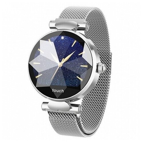 Женский фитнес-браслет Smart Bracelet Flowers серебро 377000₽