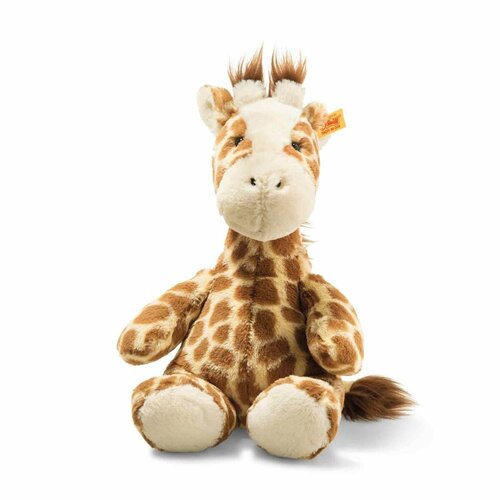 фото Мягкая игрушка steiff soft cuddly friends girta giraffe (штайф мягкие приятные друзья жираф гирта 28 см)