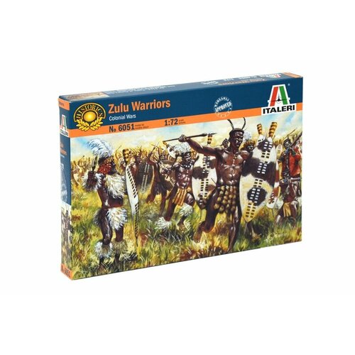 6051ИТ Солдатики Zulu Warriors (Zulu War)