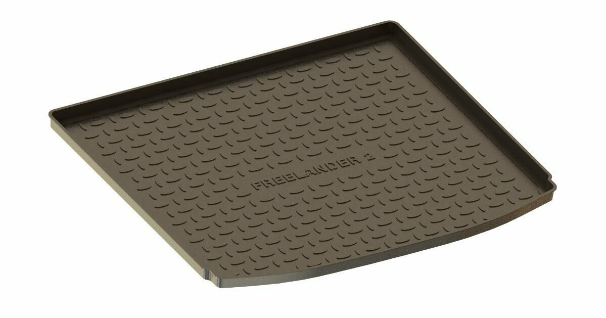 Коврик багажника Seintex Land Rover Freelander II 2010-2014 полимерный черный - фото №5