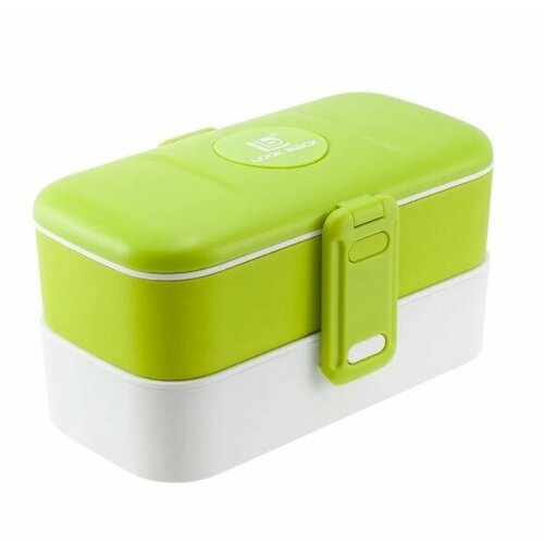 Ланч-бокс герметичный с отделениями двухуровневый Magic 