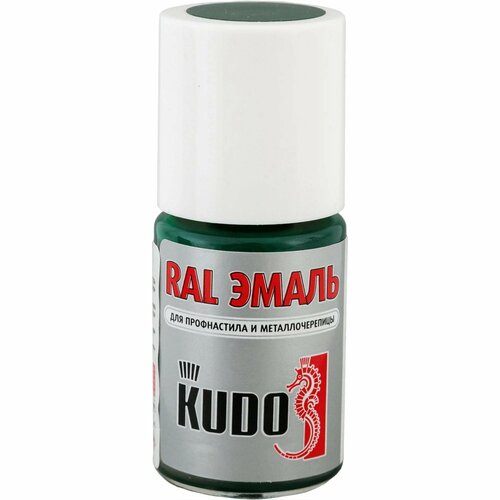 Эмаль для металлочерепицы Kudo с кисточкой цвет зелёный мох 15 мл эмаль для металлочерепицы kudo с кисточкой цвет зелёный мох 15 мл
