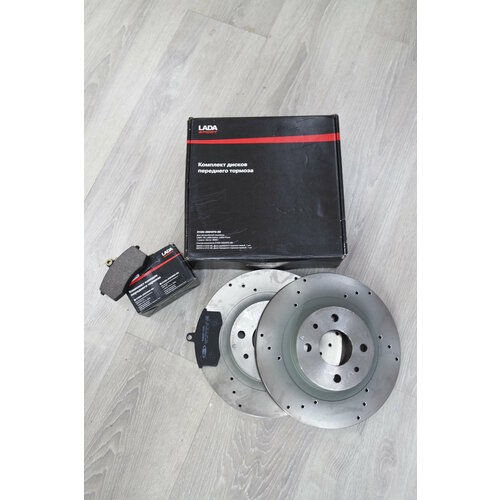 Комплект тормозных дисков и колодок Lada Sport