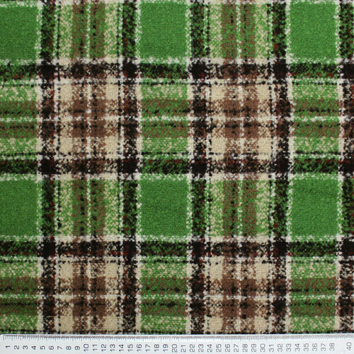 Пальтовая ткань зеленая клетка пальтовая ткань зеленая двусторонняя