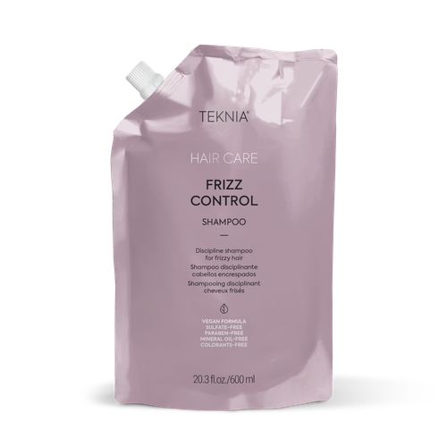 Frizz Control шампунь 600мл шампунь для непослушных и вьющихся волос lakme teknia frizz control sh бессульфатный 300мл 689726