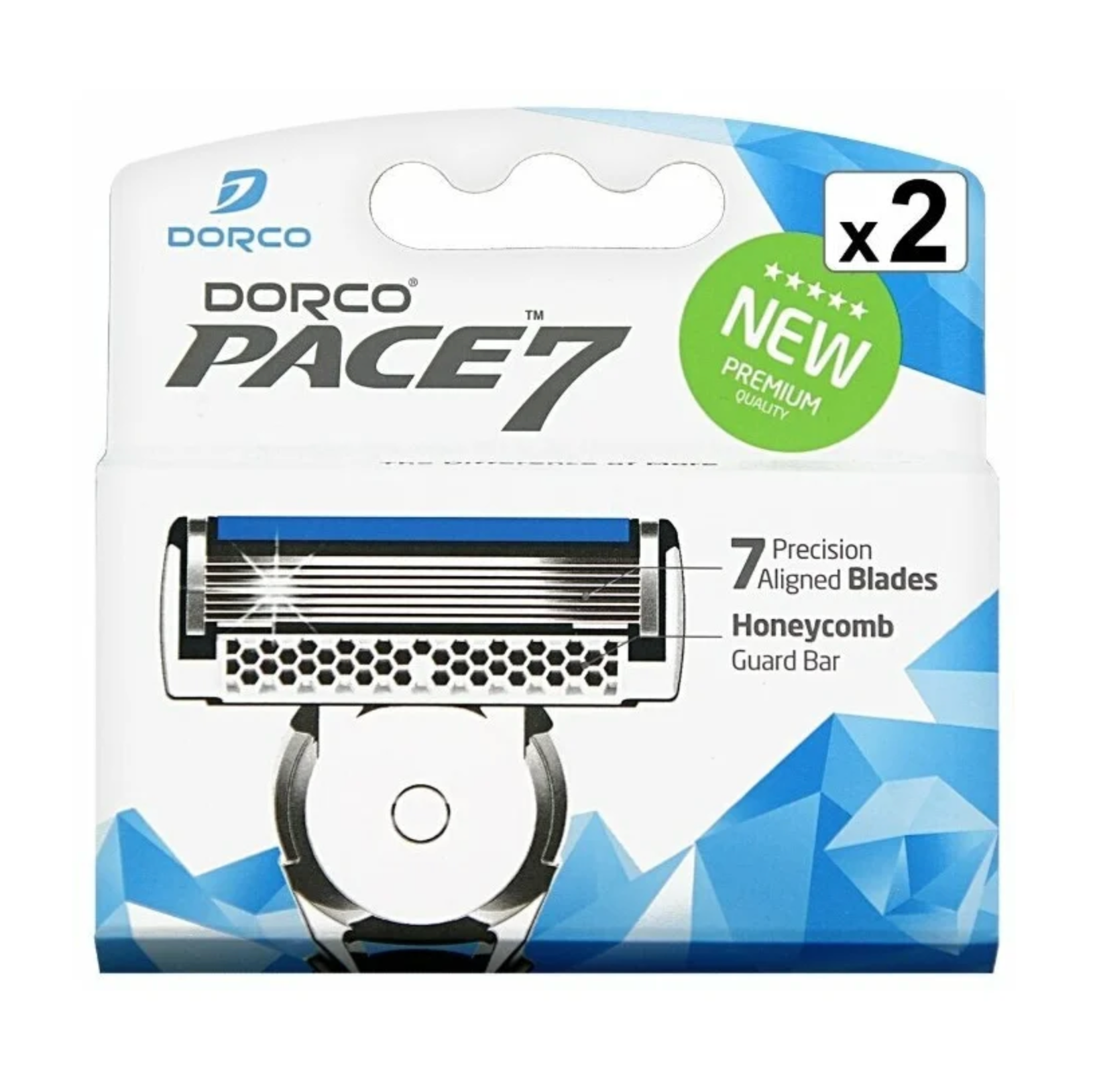 Дорко / Dorco Pace7 - Сменные кассеты с 7-ю лезвиями 2 шт