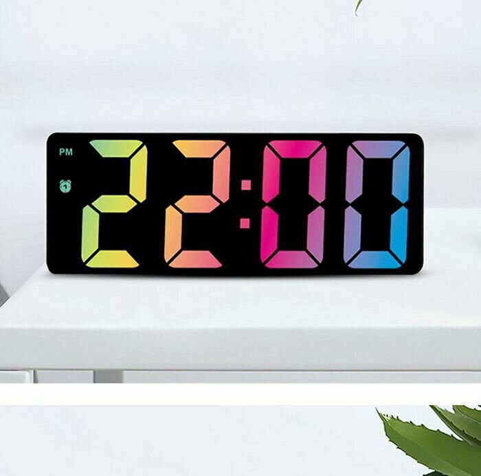 фото Настольные электронные часы led clock GH 0725