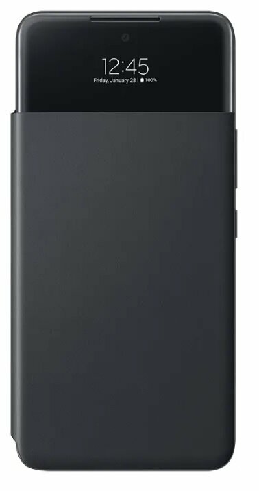 Чехол S View Wallet Cover для Samsung Galaxy A53 SM-A536 EF-EA536PBEGRU черный