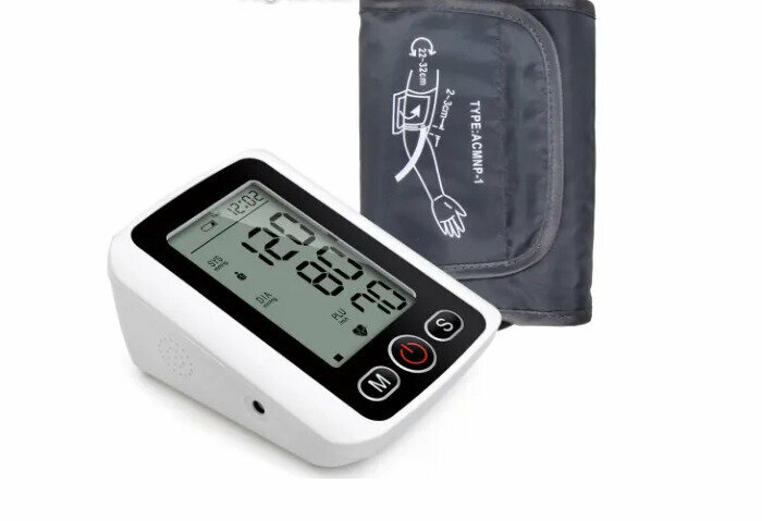 Цифровой тонометр Arm Style Electronic Blood Pressure Monitor Microcomputer intelligent