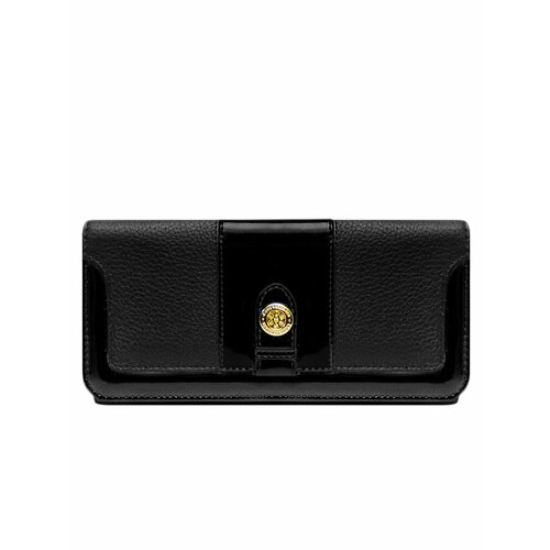 фото Кошелек loui vearner, фактура гладкая, черный