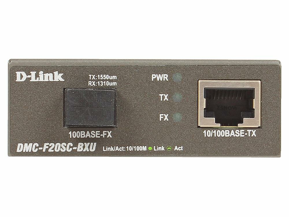 Медиаконвертер D-LINK DMC-F20SC-BXU/A1A - фото №8