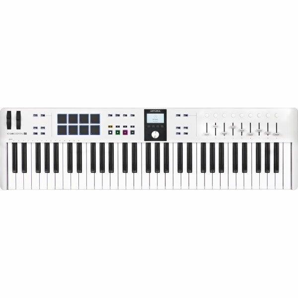 Arturia KeyLab Essential 61 mk3 white Миди клавиатура