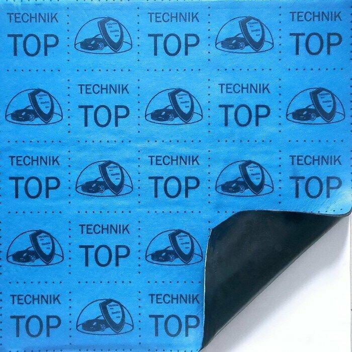 Теплозвукоизоляционный материал TECHNIK TOP, размер: 4,5 х 500 х 700 мм(6 шт.)