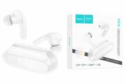 Наушники внутриканальные HOCO EW39, Bright, Bluetooth, цвет: белый