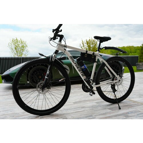 Велосипед 26 Richiesto алюминиевая рама 19 Горный Взрослый Подростковый белый 25900₽