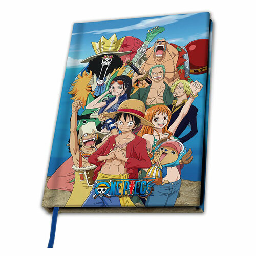Записная книжка ONE PIECE A5 Notebook Straw Hat Crew X4 ABYNOT069 1000₽