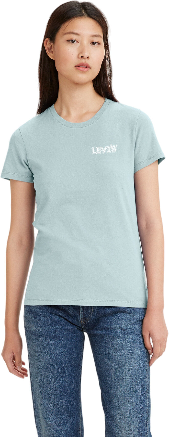 Футболка Levi's Women The Perfect Tee, размер S, мультиколор