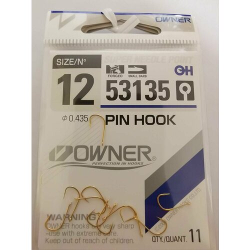 Крючок Owner 53135 №12 (11шт)