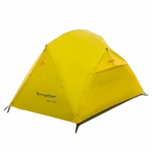 Палатка для пешего или велопохода легкая туристическая для рыбалки RockLand Cycle 2 Si Желтый 20099₽