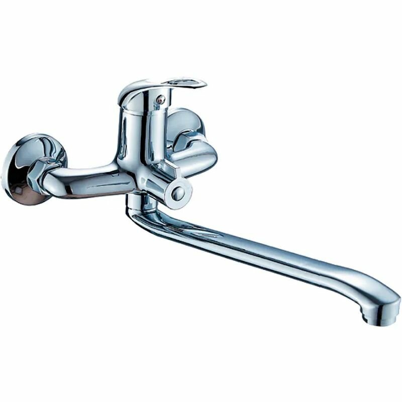 Смеситель для ванны длин.изл.перекл.в корпусе хром арт MN 2215