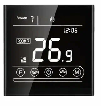 фото Термостат MK70GA Black WIFI для нагрева воды