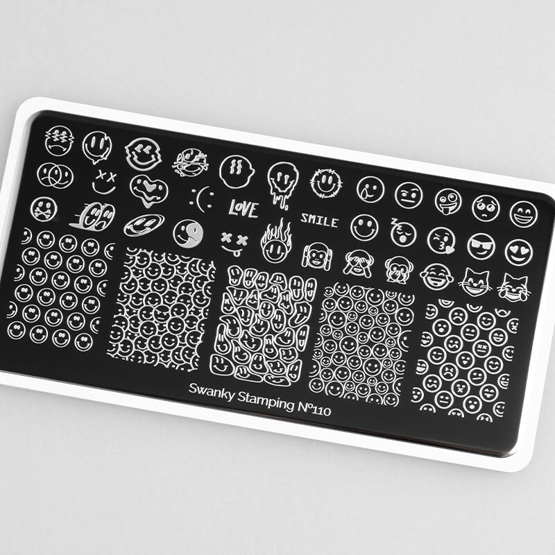 Пластина для стемпинга Swanky Stamping №110
