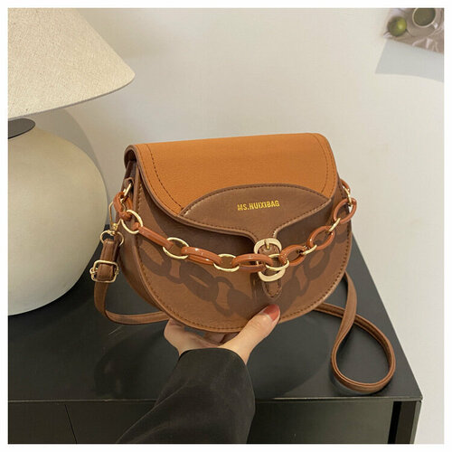 Сумка мессенджер Others, темно-коричневый