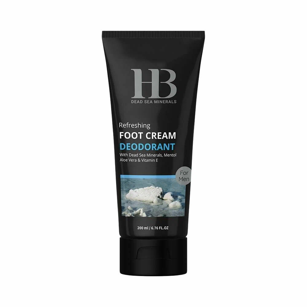 Крем Health & Beauty For Men Refreshing Foot Cream Deodorant, Охлаждающий крем-дезодорант для ног мужской, 200 мл