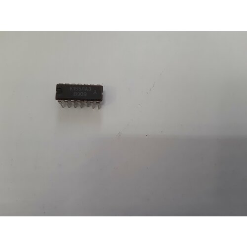 Микросхема К155ЛА3 1988г упаковка из 5 микросхем 398₽