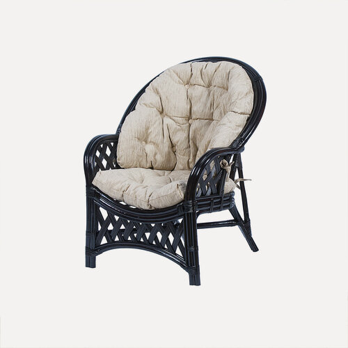 Изображение товара Кресло из натурального ротанга Черчиль, цвет венге