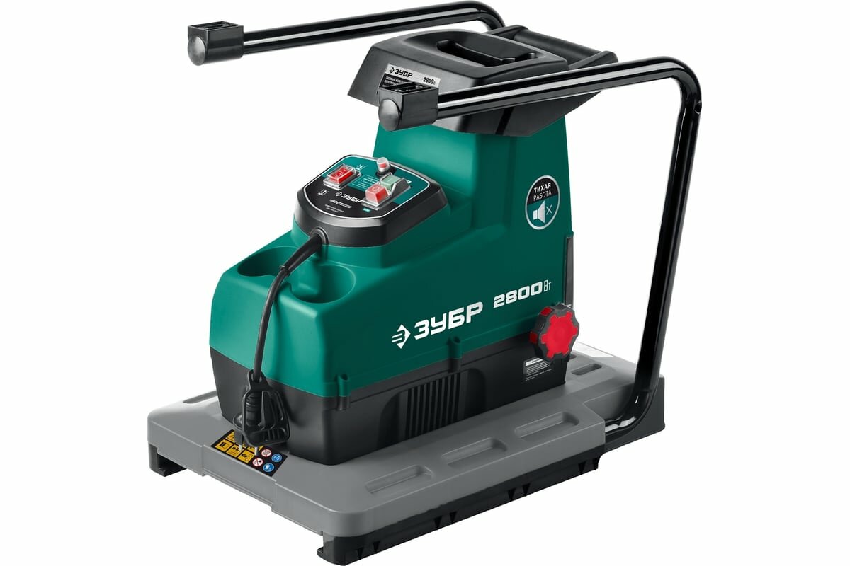 Электрический садовый измельчитель ЗУБР 2800 Вт ЗИЭ-44-2800