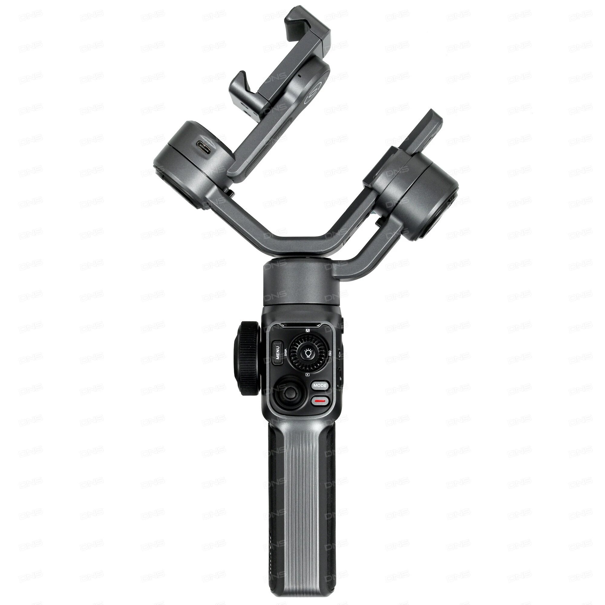 Стабилизатор Zhiyun "Smooth 5", 3 оси стабилизации, алюминий, Bluetooth, серый — фото 1
