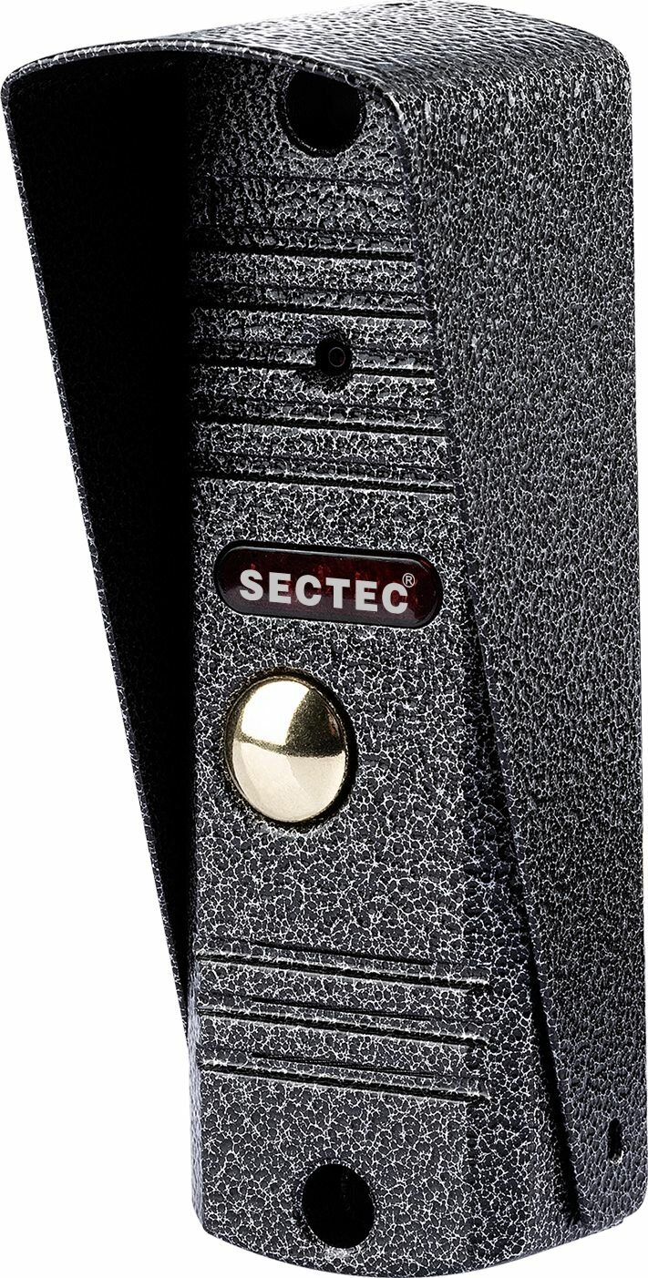 Уличная вызывная антивандальная панель БУЗ видеодомофона с ИК-подсветкой SECTEC ST-715MP-P