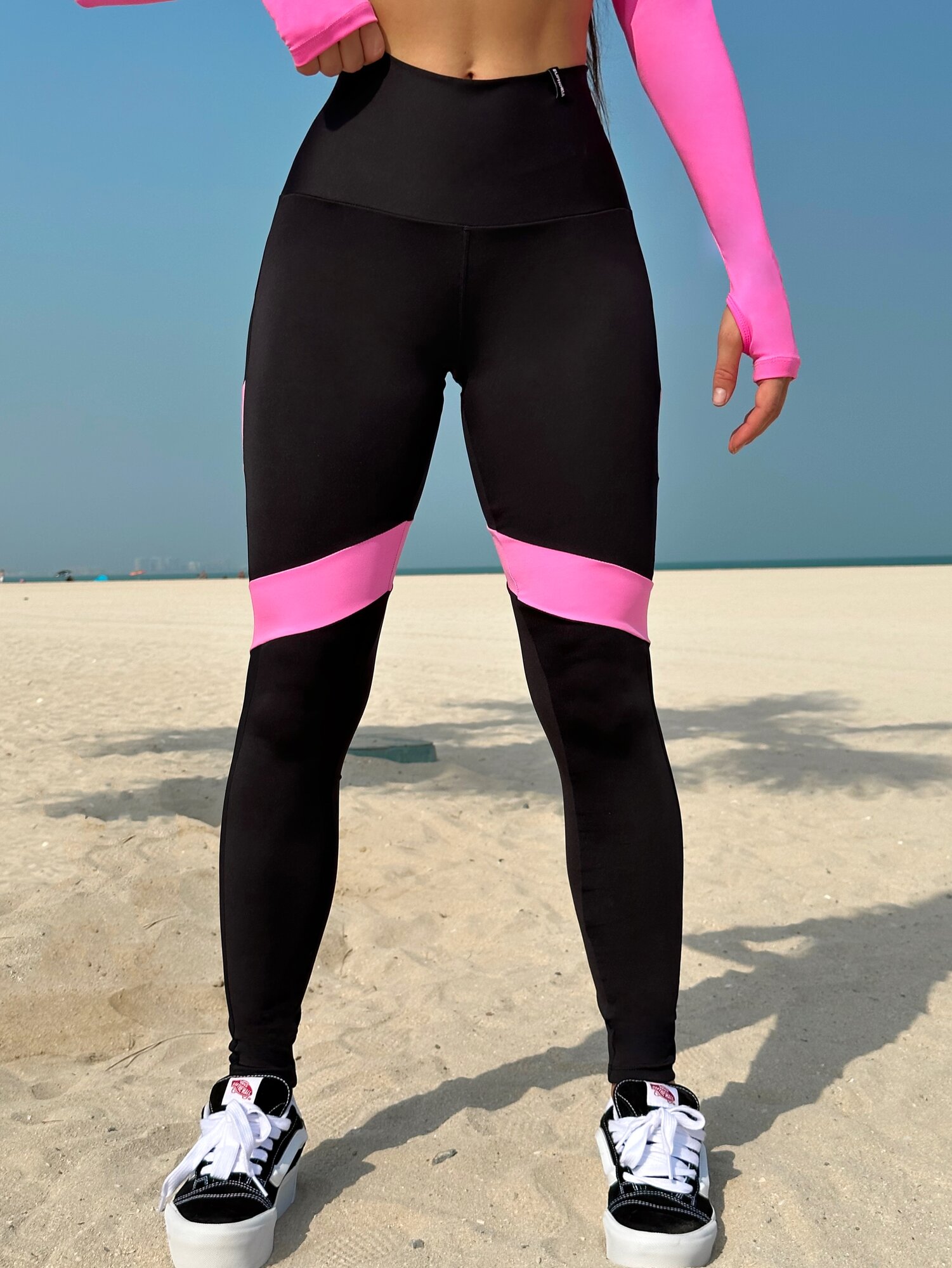 Изображение Легинсы спортивные Euphoria Feel Pink Fluo, размер S, розовый