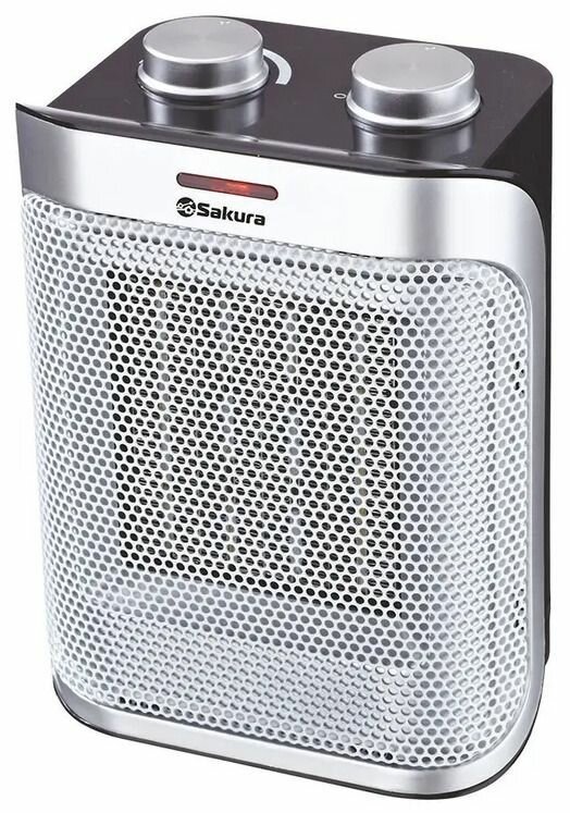 Тепловентилятор SAKURA SA-0557 керам серебристый