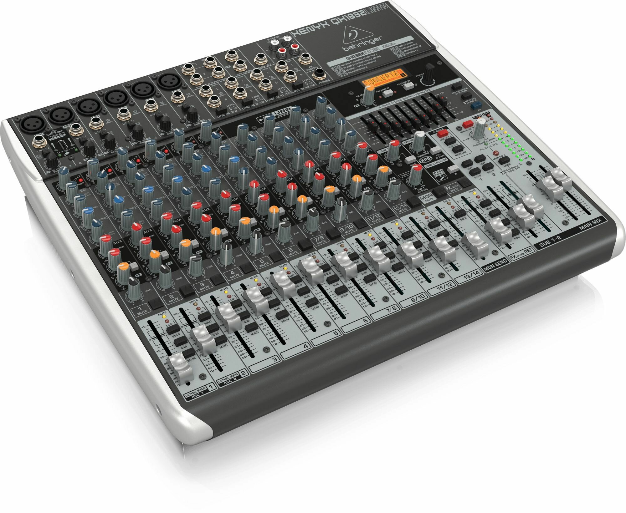 Аналоговый микшер Behringer XENYX X1832USB — фото 1