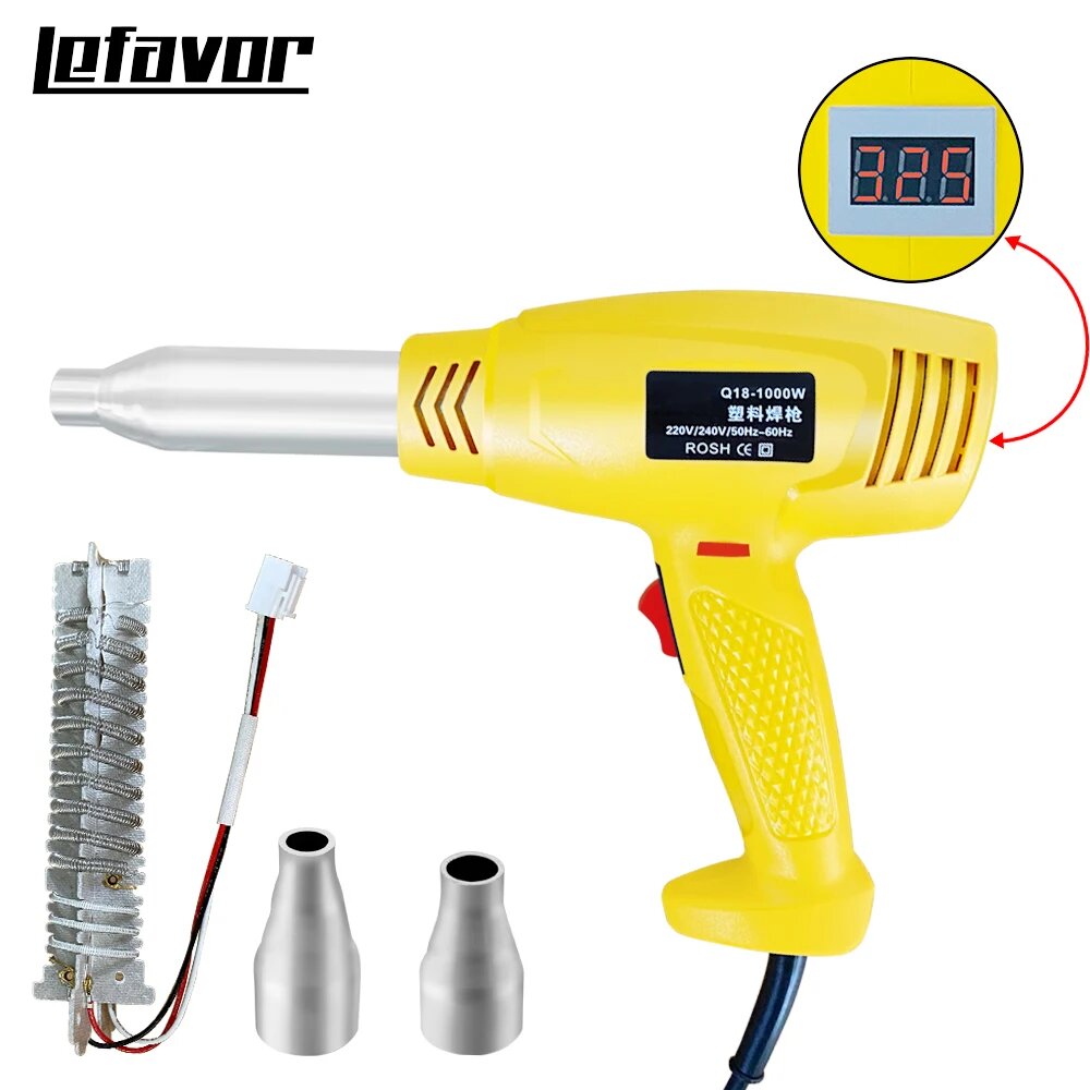Сварочный аппарат Lefavor для пластика 1000 Вт Q10 SET2